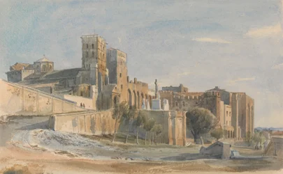 De Kathedraal en het Paleis van de Pausen, Avignon