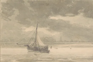 De Theems vanaf de Ship Inn, Greenwich