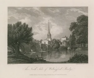 De noordzijde van Wallingford Bridge