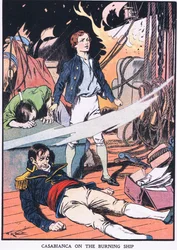 Casabianca (kleurenlitho)