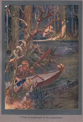 Ik was zo bang bij de verschijning (kleurenlitho)