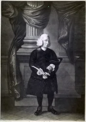 Daniel Race, gegraveerd door James Watson, 1773