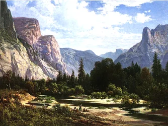 Piute Indianen rusten, 1866