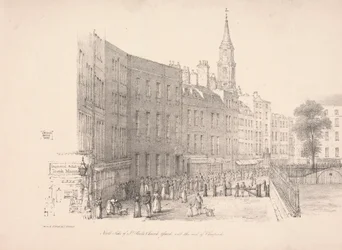 Noordzijde van St. Paul