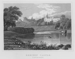 Brechin Castle, Forfarshire (gravure)