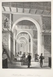 British Museum, de aanvullende bibliotheek, uit 
