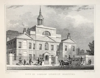 City of London Lying in Hospital, uit 