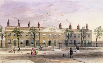 Clothworkers Almhouses in Frog Lane