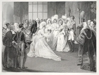 Salon van koningin Victoria, uit 
