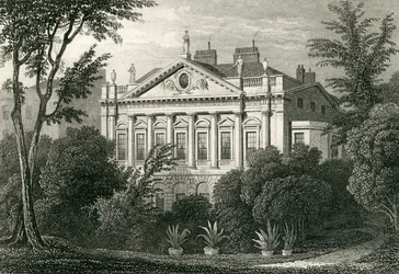 Huis van Graaf Spencer, Green Park, 1829