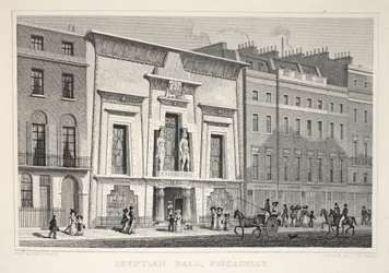 Egyptische Hal, Piccadilly, uit 