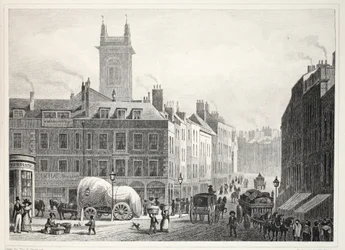 Holborn Bridge, kerk van St. Andrew, enz., uit 
