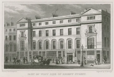 Deel van de westkant van Regent Street, Londen