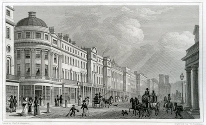Regent Street, Londen, vanaf de Quadrant