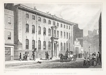 South Sea House, Threadneedle Street, uit 