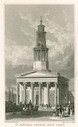 St Pancras Kerk, westelijke gevel