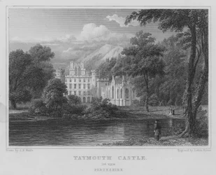Taymouth Castle, 2e uitzicht, Perthshire