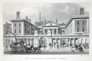 Het Admiraliteit, Parliament Street, uit 