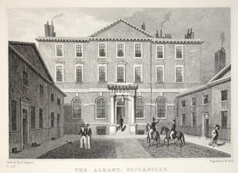 The Albany, Piccadilly, uit 