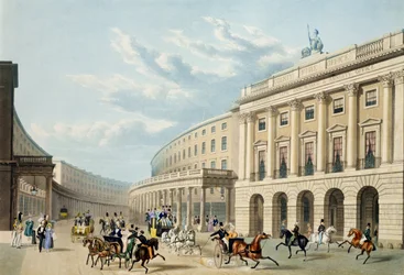 De Quadrant, Regent Street, vanaf Piccadilly Circus