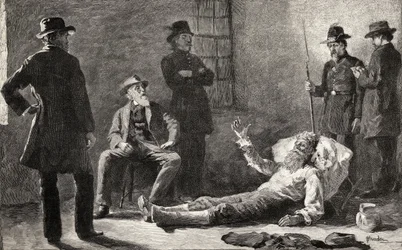 John Brown na zijn gevangenneming, uit 