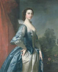 Portret van een dame