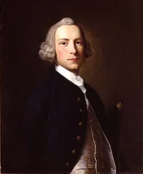 Portret van een marineofficier in uniform