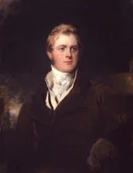 Portret van Frederick John Robinson, eerste graaf van Ripon