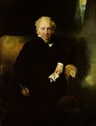 Portret van Henry Fuseli (Johann Heinrich Füssli) (1741-1825)