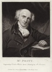 Portret van Samuel Jackson Pratt