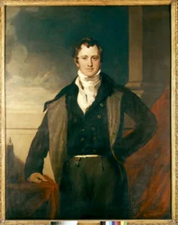 Portret van Sir Humphry Davy (olieverf op doek)