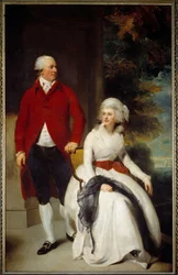 Portret van bankier Julius Angerstein (1735-1823) en zijn tweede vrouw Eliza Payne (1748-1800)