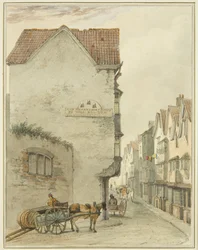 Back Street, kijkend naar het zuiden