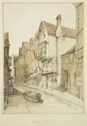 Back Street, kijkend naar het noorden