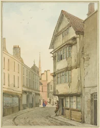 Achterstraat, kijkend naar het noorden richting Baldwinstraat