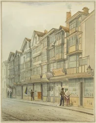 Kijkend omhoog Broad Street