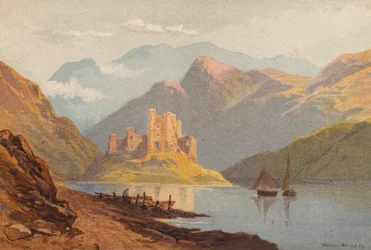 Schotland, Eilan-Donan Kasteel