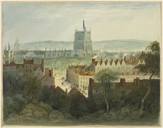 De Kathedraal, College Green en College Street