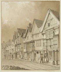 Westzijde, Tempelstraat, vanaf White