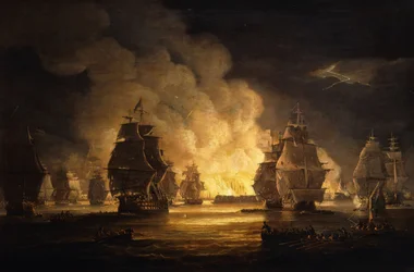 De slag om Algiers: het bombardement, 1824