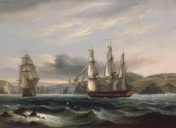 Uitzicht op de Teign