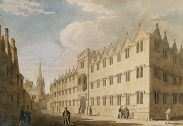 Oriel College, Oxford, met St. Mary