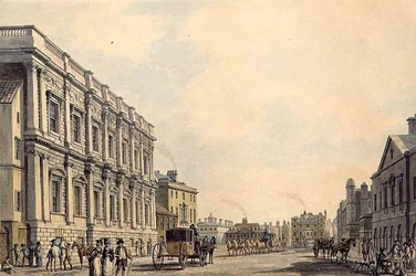 Whitehall met het Birmingham House