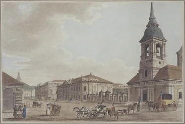 Liteyny Avenue in Sint-Petersburg, 1790