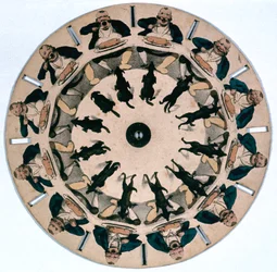 Fantascope-schijf, 1833