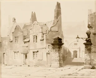 Ingang van de Grammar School in het St Mary