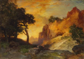 Een zijcanyon, Grand Canyon, Arizona, 1905
