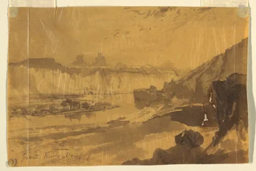 Tekening, Green River, Wyoming, 1871