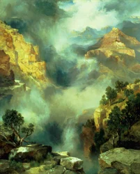 Mist in de Canyon, 1914
