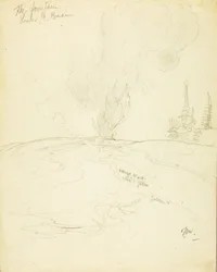 De fontein, lagere geiserbekken, Yellowstone